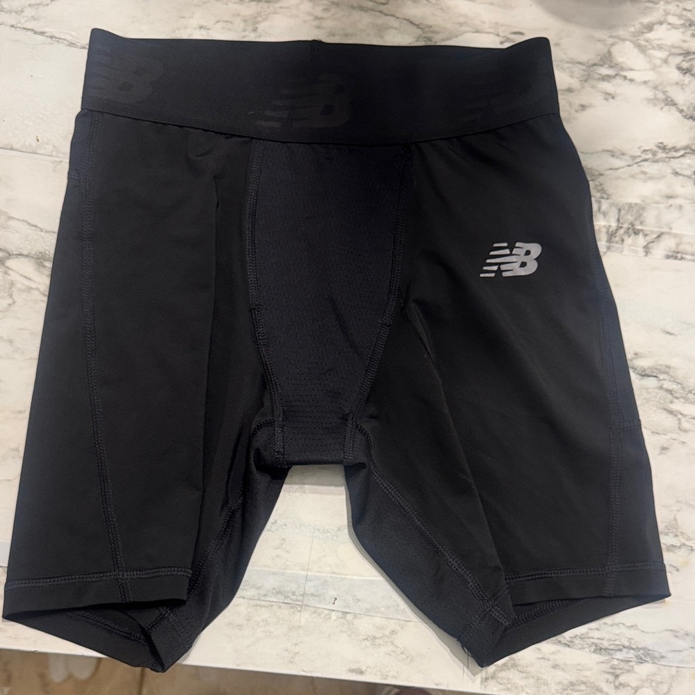 New Balance Black Compression Shorts